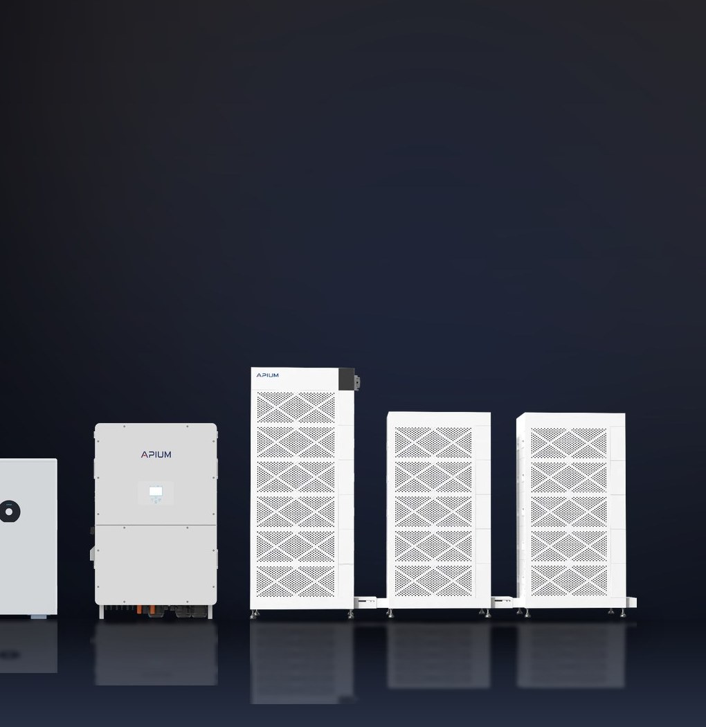 Apium energy systems from residential inverters to commercial storage cabinets