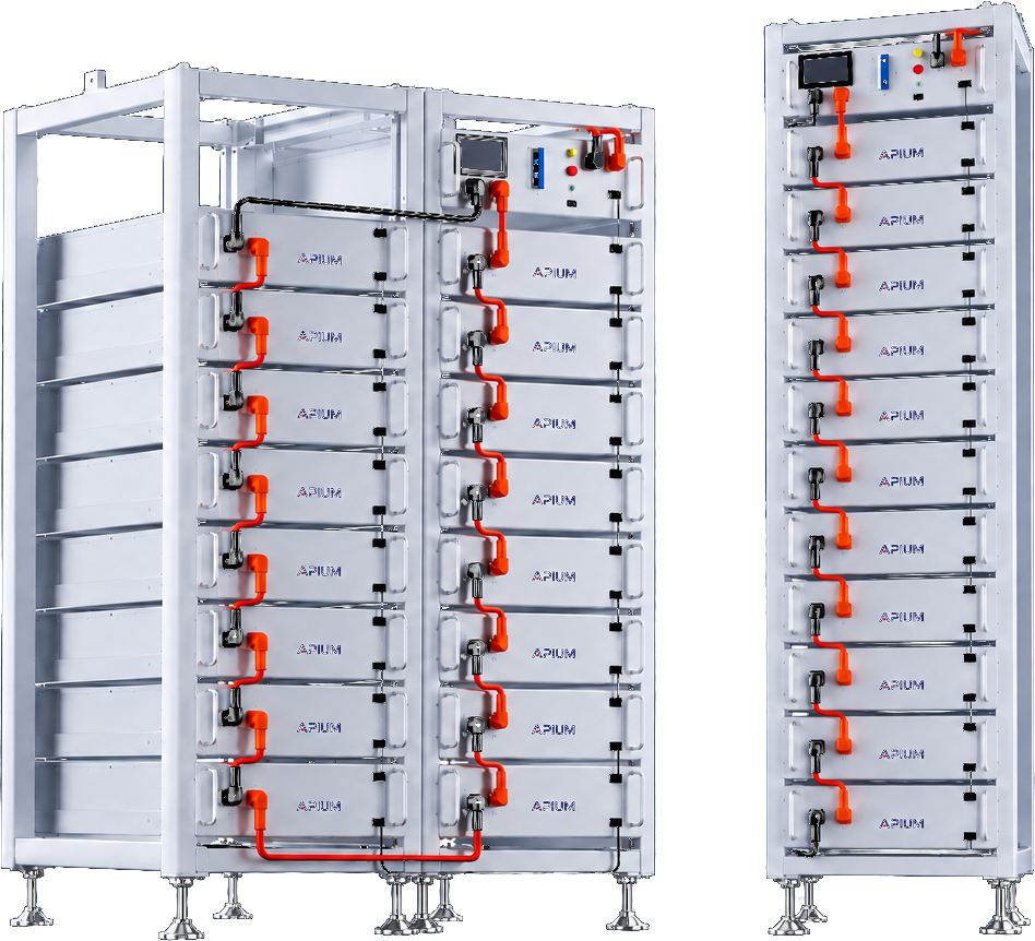 APIUM BOS-G PRO racks side by side