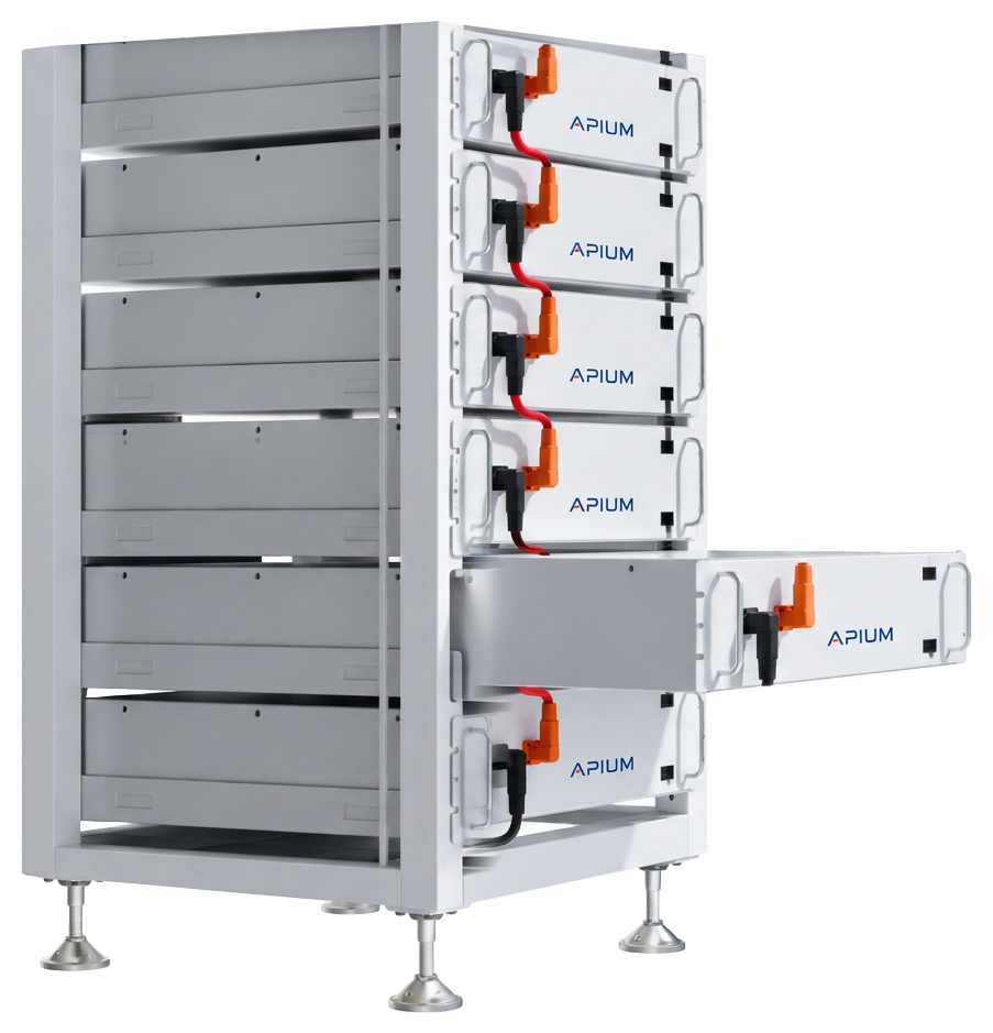APIUM BOS-G PRO module sliding into rack
