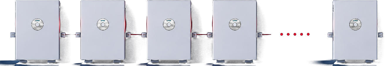 APIUM SE-F12 Max units wired in parallel
