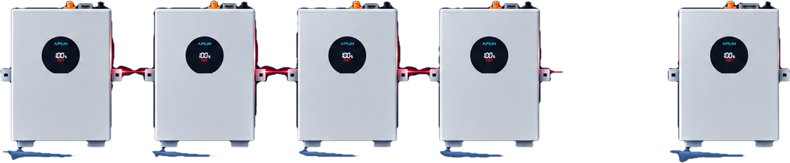 APIUM SE-F5 Pro units wired in parallel